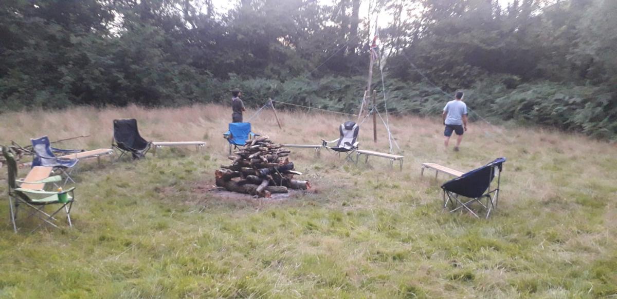 017 - Main Camp Fire Ready to go